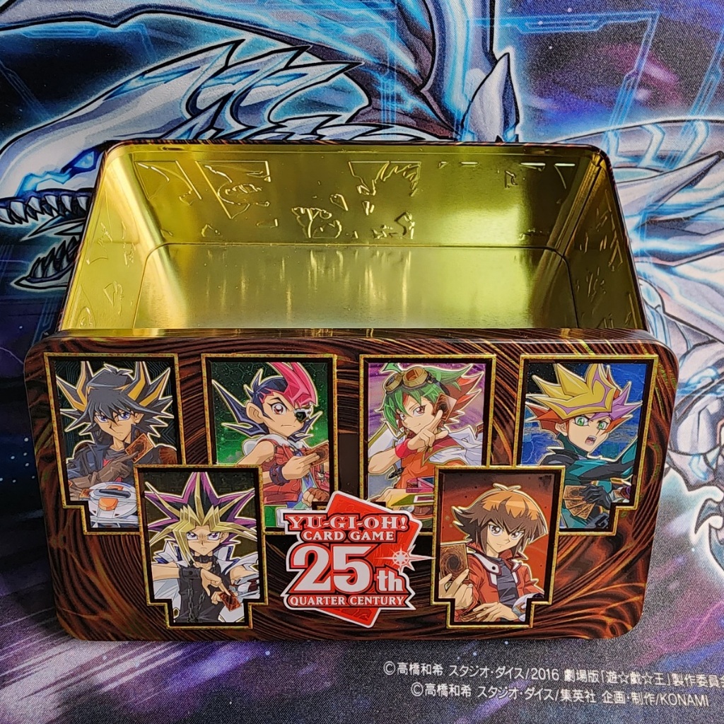 Yugioh TCG UK Empty Box [MEGATIN 2023] 25th Anniversary News: Dueling ...