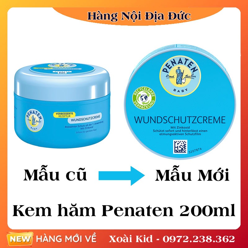 [New Sample Enough Bill] German Penaten Diaper Rash Cream 50ml And