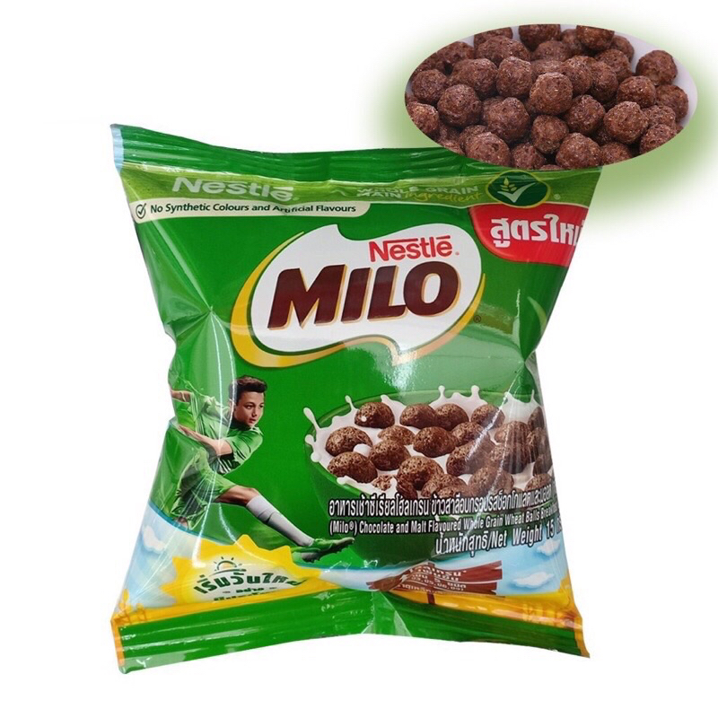 Milo Nestle Thai Cocoa Cereal snack, Milo Nestle Thai Cereal snack
