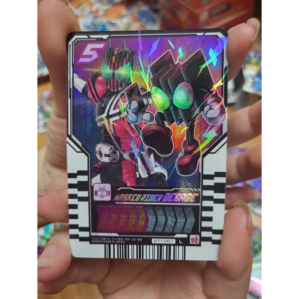 Toy Kamen Rider Gotchard - Ride Chemy Cards - Legend Rider Leaf - Phase ...