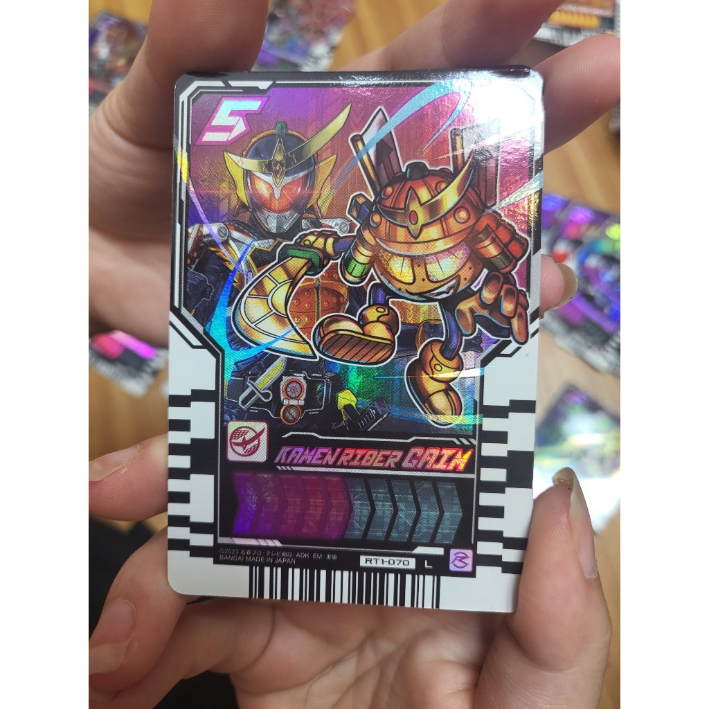 Toy Kamen Rider Gotchard - Ride Chemy Cards - Legend Rider Leaf - Phase ...