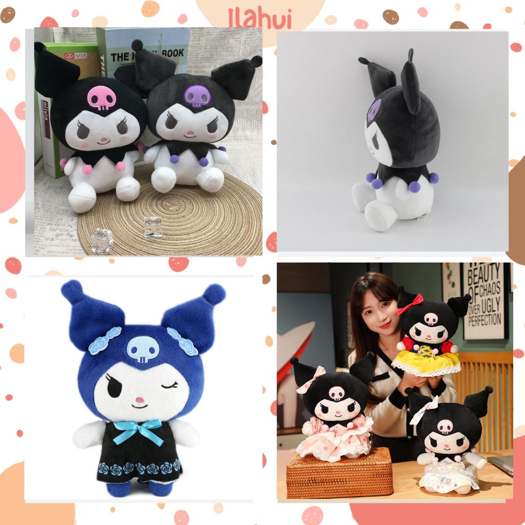 Kuromi Stuffed Animal Teddy Bear Is Super Cute ILAHUI | Shopee Malaysia