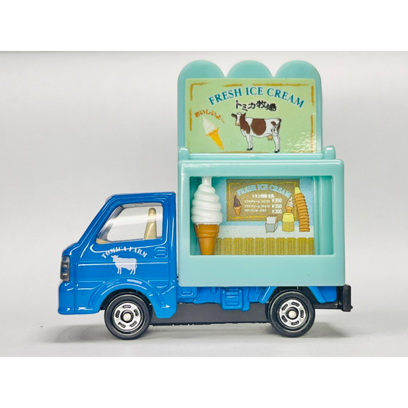 Hobby Store Tomica Suzuki Carry model car Blue Ice Cream Truck (No