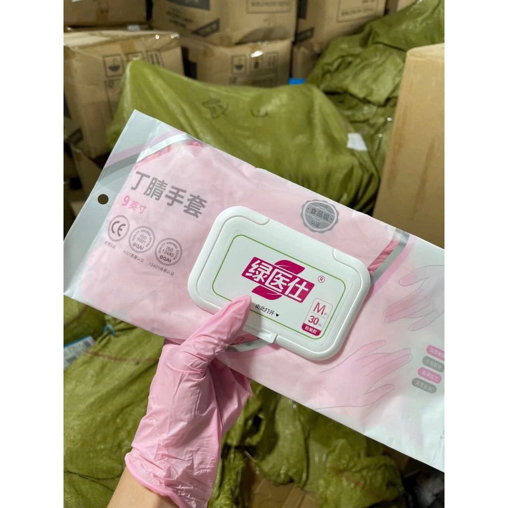 Box Of 30 Kitchen Gloves If Eating, Super Tough Dishwashing Gloves Do