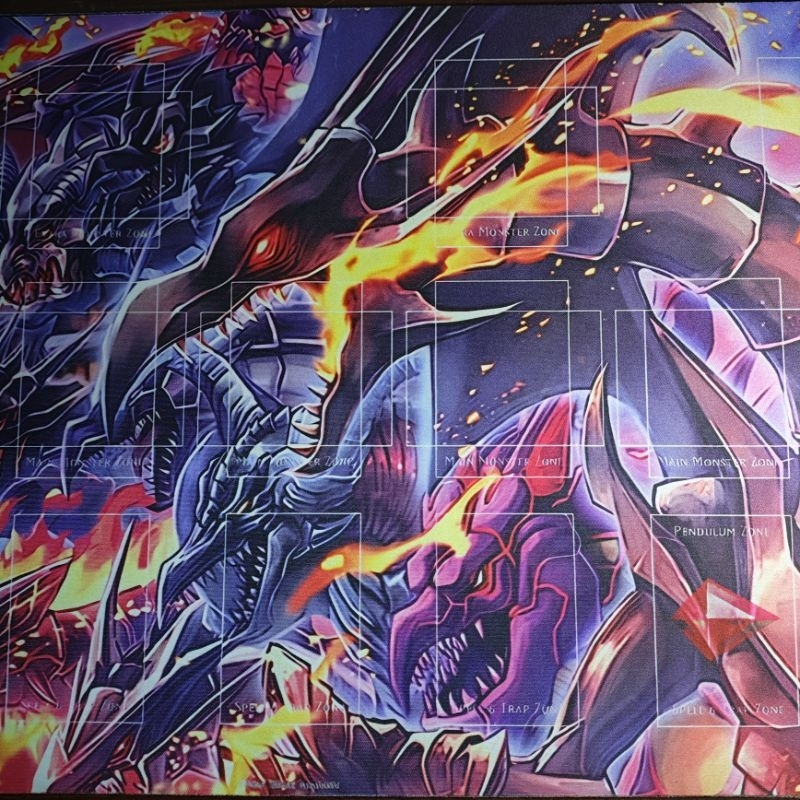 Playmat Yugioh Custom Carpet RedEyes Black Dragon Shopee Malaysia