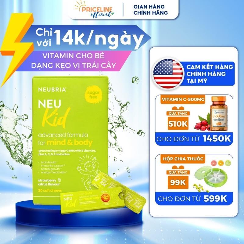 Multivitamin With Omega3 for babies Neubria Neu Kid Multivitamin With