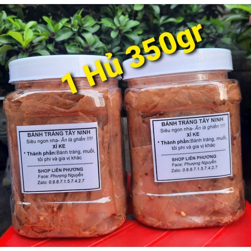 [HCM] 2 Jars Of 350G _ Rice Paper Rice Paper (Jarlic Salt) Super ...