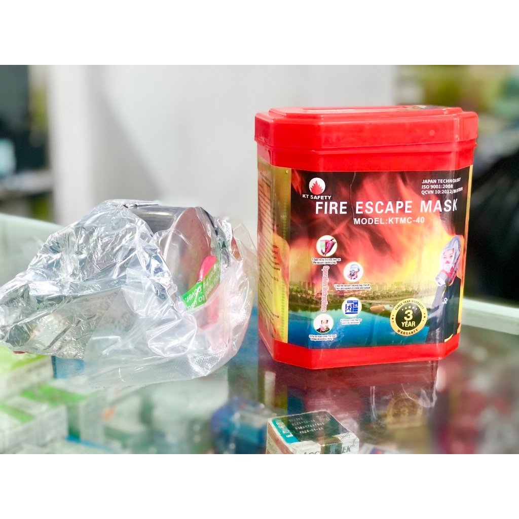 Ktmc-40 Anti-Smoke and Gas Mask [with inspection stamp] | Shopee Malaysia