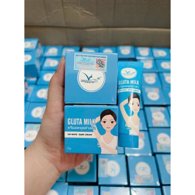 Super Hot Gluta Milk Cream - Buy 1 Get 1 Free (15g + 10g) 