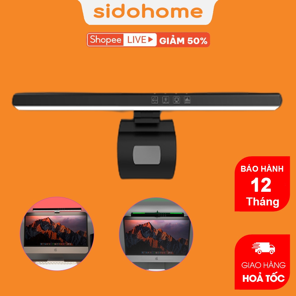Sidohome SG301 Computer Monitor Light Has 3 Colored LED rgb Brightness
