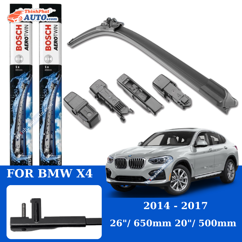 [Genuine] Bmw X4 Bosch Wipers With Genuine Stamp | Shopee Malaysia