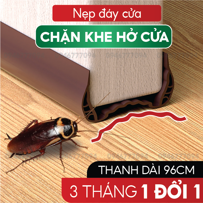 Doja Sliding Door Blocking Brace, Preventing Dirt And Wind Rubber Bar