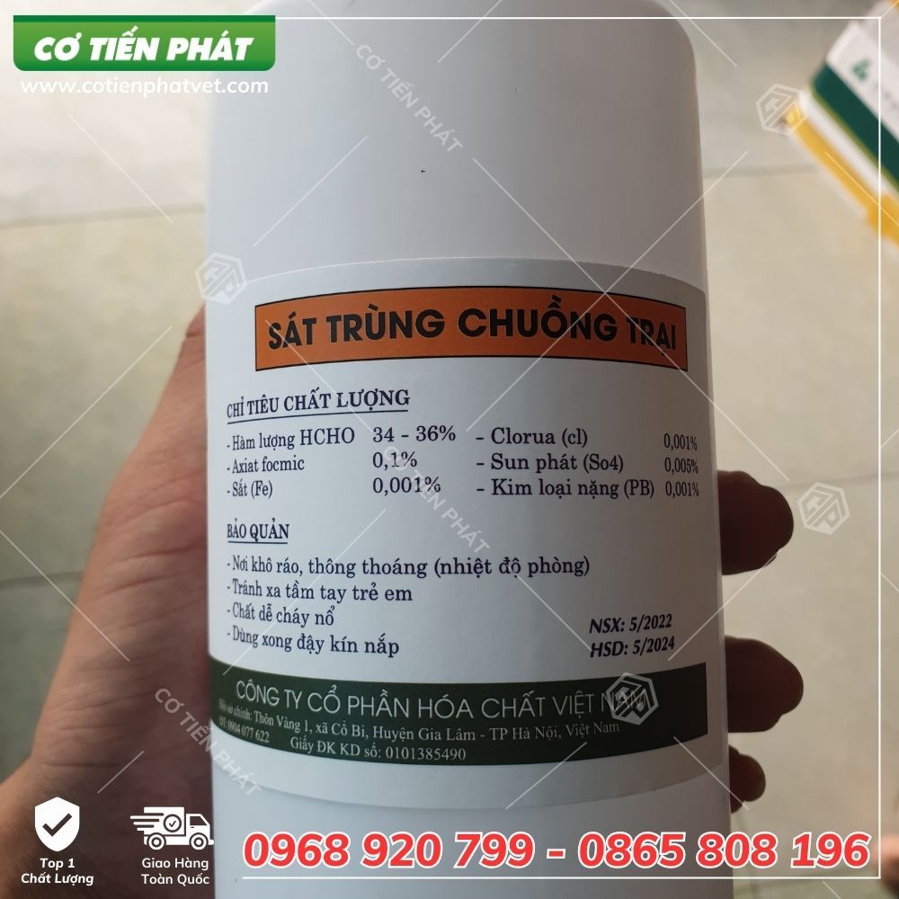 Pure Antiseptic (FORMALIN) 1 Liter Bottle, Effective Antiseptic Of ...