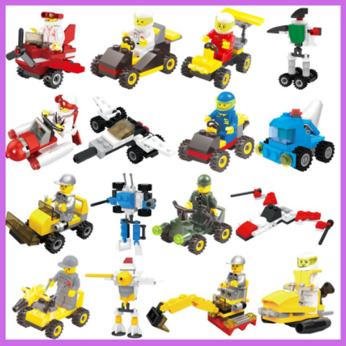 Lego Assembled Toys Of Various Types (Random Sample Delivery) | Shopee ...