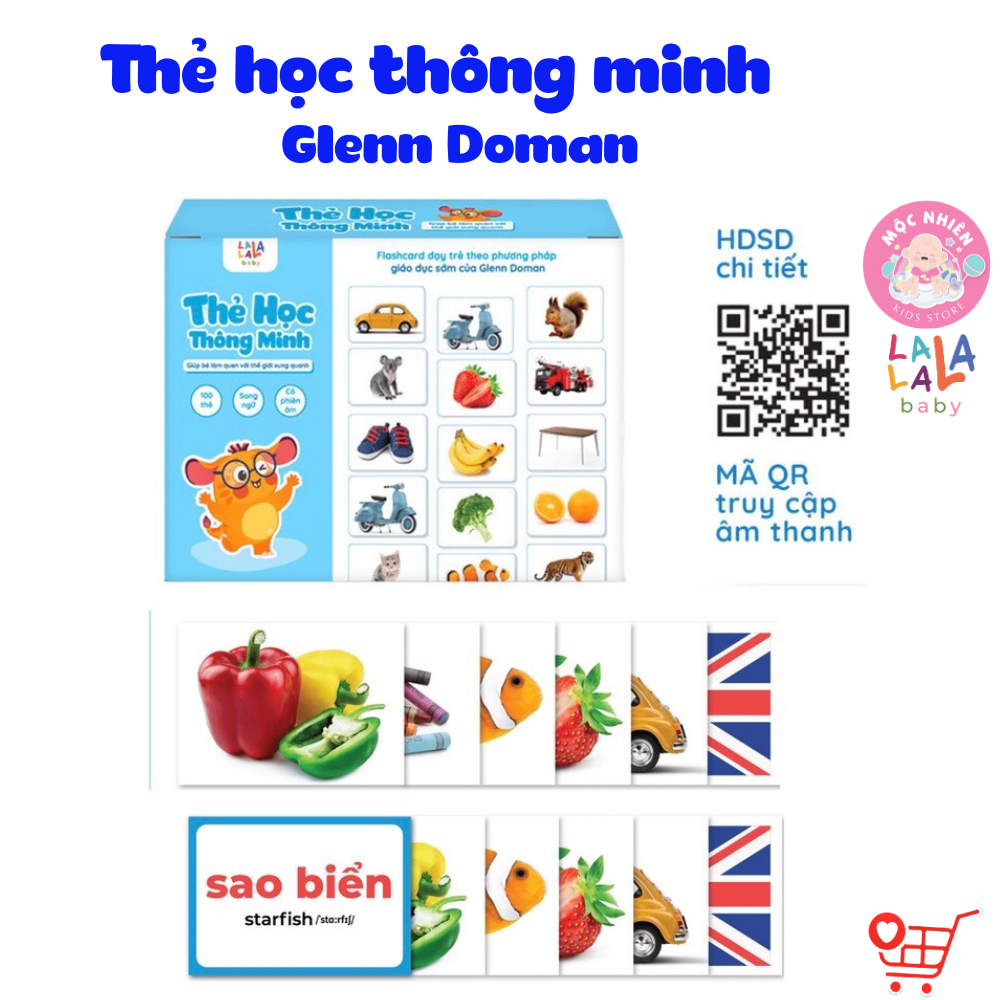 Set of 100 Smart Flash cards with 10 Topics Bilingual English and ...