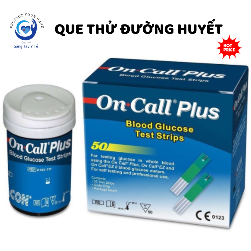 On Call Plus Blood Glucose Test (25 Sticks) Shopee Malaysia