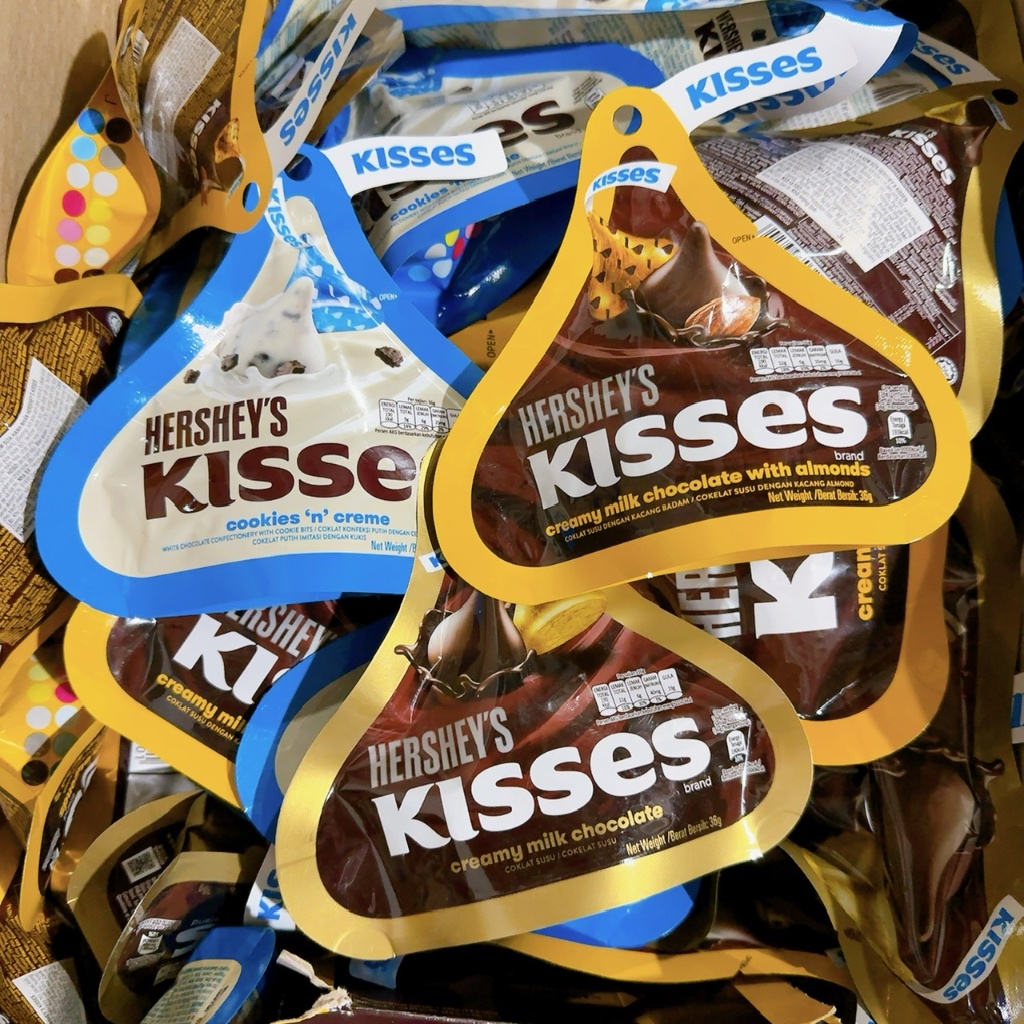 Hershey's Kisses Chocolate Full Packs Of 36g Imported Malaysia Shopee