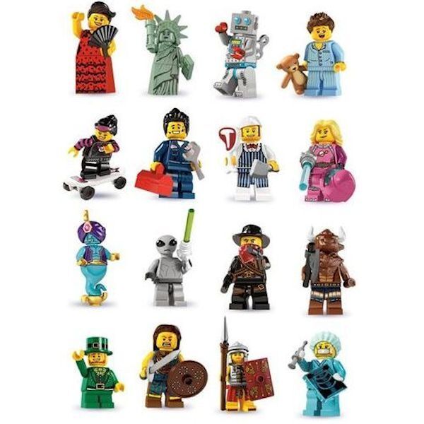 Lego minifigures series 6 - Used | Shopee Malaysia