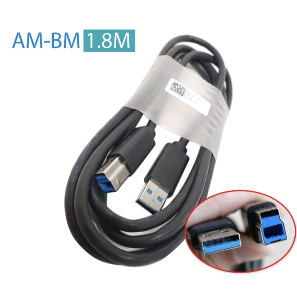 Usb 3.0 Type B Cable 1.8m Long Am-bm Brand Zin According To Printer 