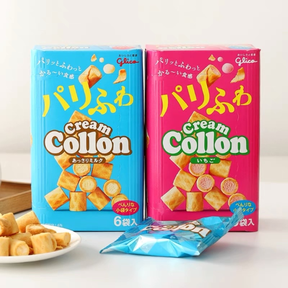 Glico Cream Collon 81g Cake (Box Of 6 Small Packs) | Shopee Malaysia