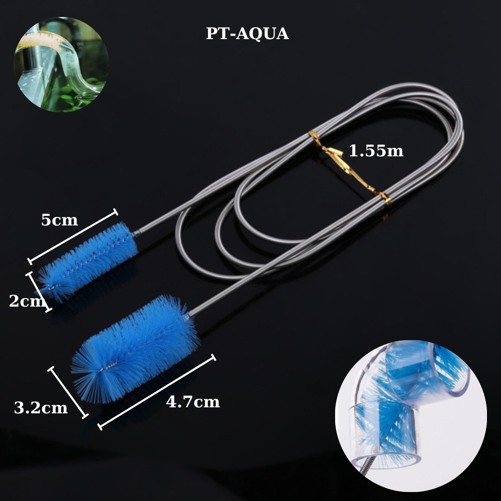 Inout Pipe Cleaning Cleaning Brush Helps Clean Aquarium Water Pipes