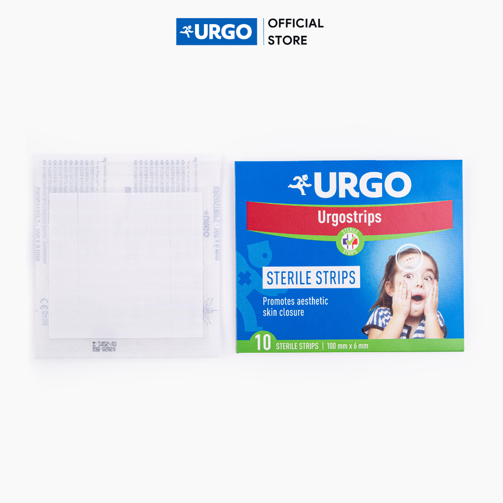 Sterile Tape Instead Of Sewing Thread Urgostrips 100mm x 6mm (Box Of 10