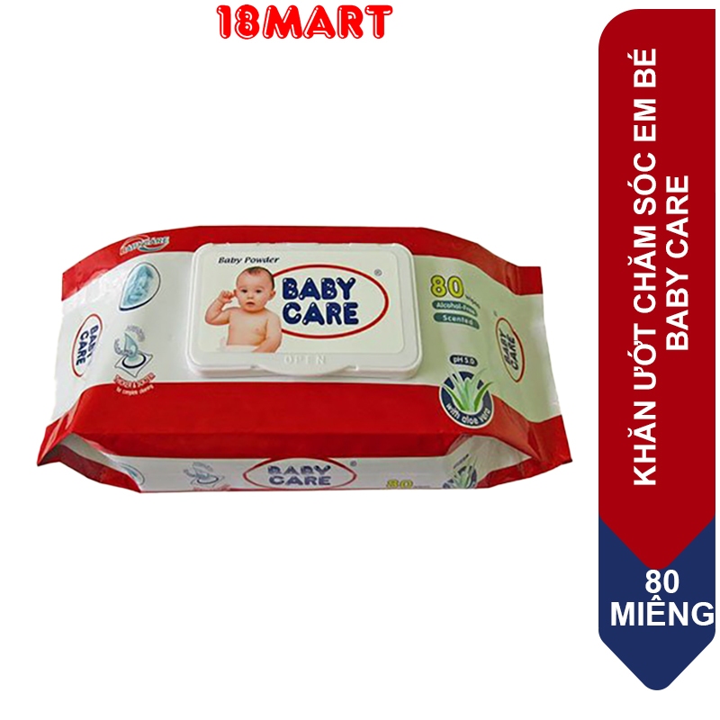 Baby Care Wet Wipes 80 Pieces Shopee Malaysia