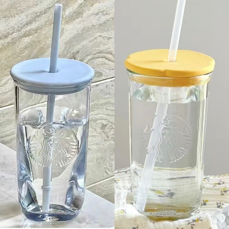 Starbucks Triangle Starbucks Glass Cup Starbucks 2023 China Summer