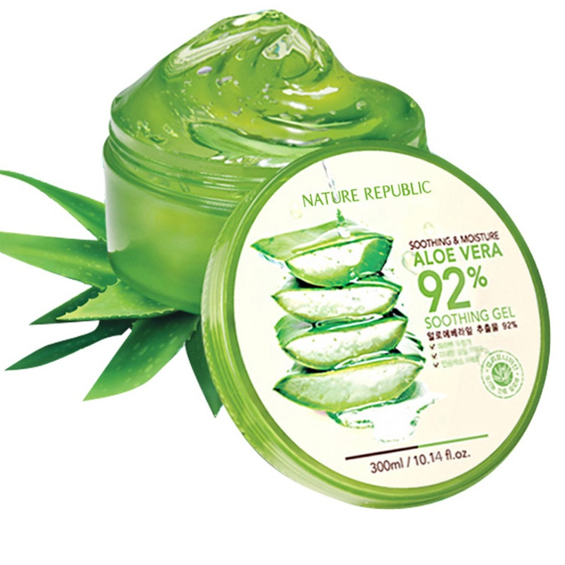 Nature Republic Aloe Vera Gel 92 Genuine 100 Korea Soothing