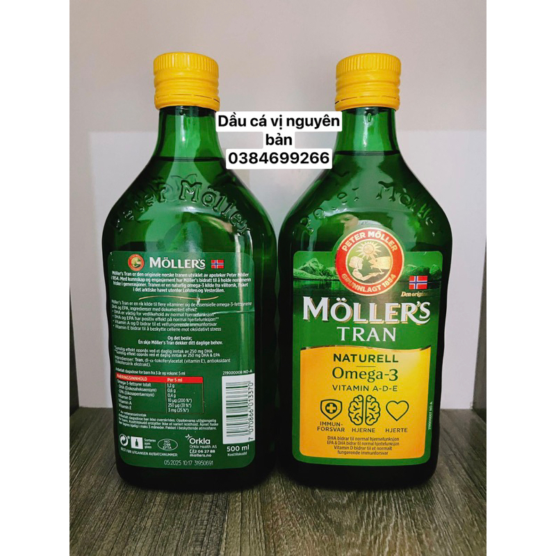 Moller's Tran Cod Liver Oil [Domestic Product Enough bill] Lemon