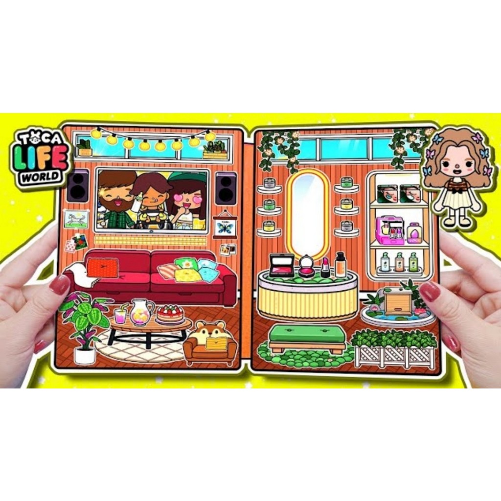 Candy Home Quiet Book - Chocolate Quiet Book | Shopee Malaysia