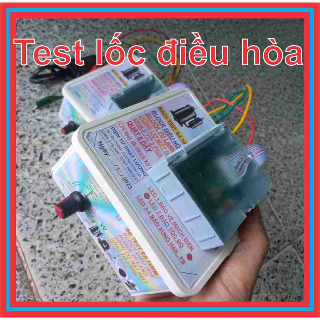 Test multi-function cyclone, test inverter air conditioner block, test ...