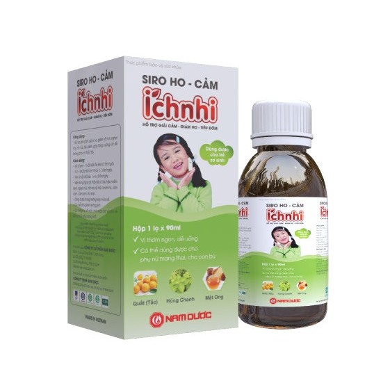 Ichy Cough Syrup _ Bottle 90ml _ Support Solution, Cough Reduction