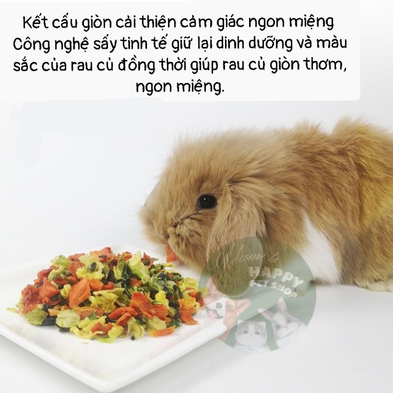 Thumbnail for Cold Dried Vegetables For Rabbits Bugs Chin 100G