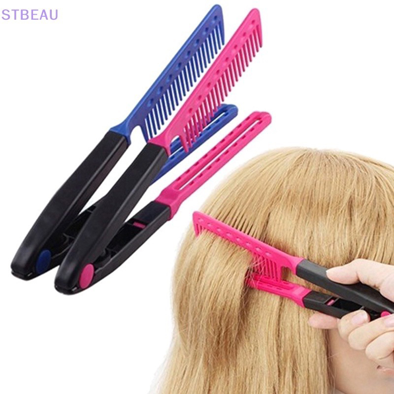 Professional Hair Straightening Comb, Hair Straightening Comb (Random ...