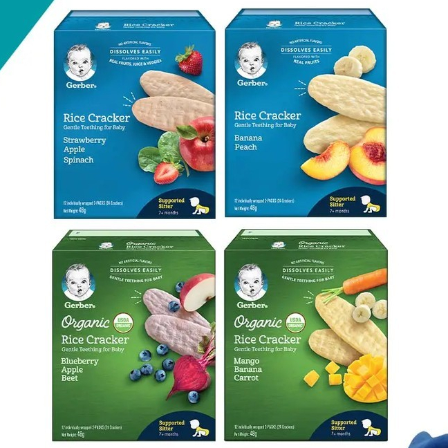 Gerber snack cake box 48g | Shopee Malaysia
