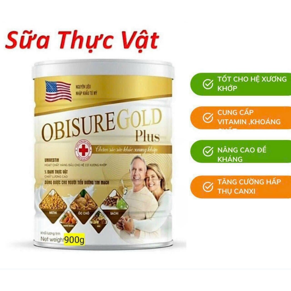 Obisure GOLD Plus Seed Milk 900g Bone And Joint Health Care Can Be Used