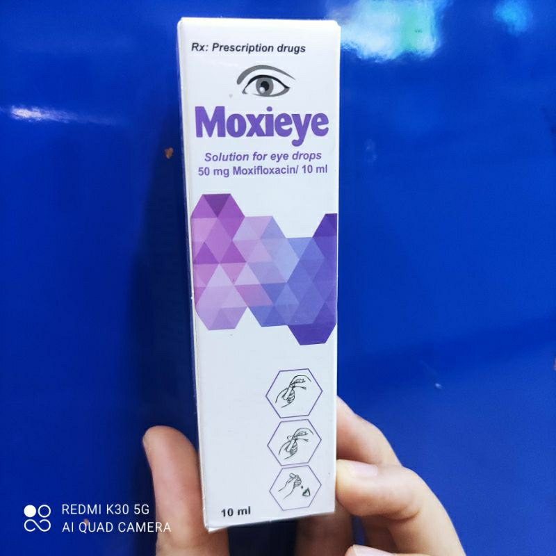 Moxieye Eye Drops Solution Box Of 1 10ml Bottle Improves Eye Problems