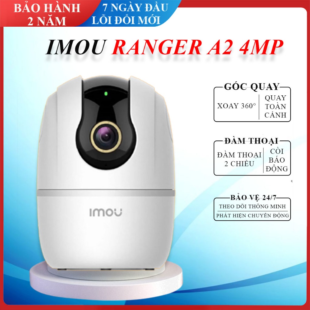 Imou ranger 2 Camera 4MP 2-way conversation, 360 rotation angle with ...