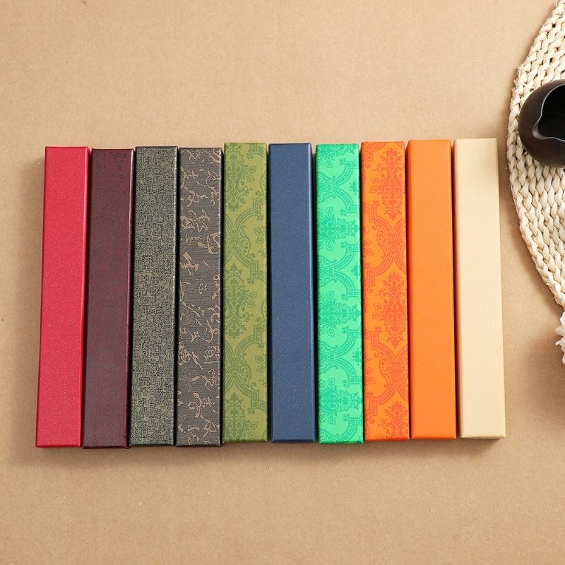 High-quality hard box containing antique fans and jewelry as gifts ...