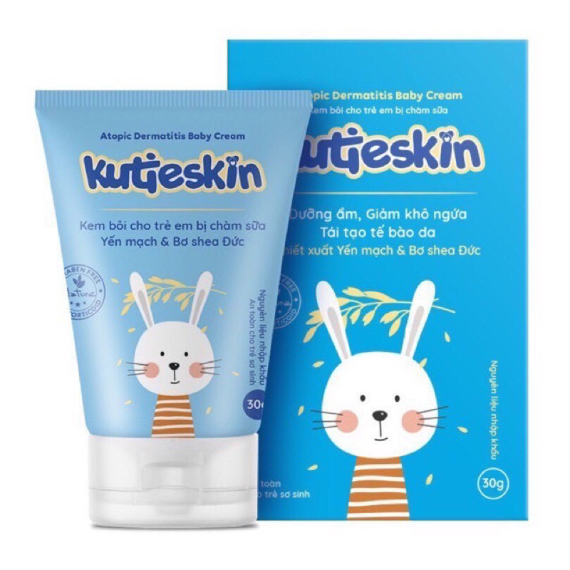Kutiekin Natural skin care cream for baby skin care, Eczema cream