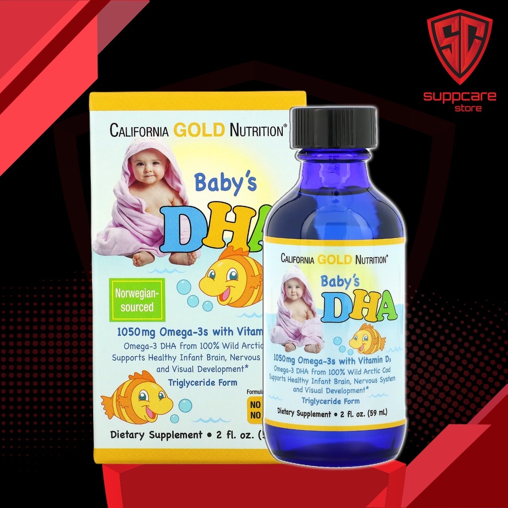 [Cheap Date] DHA Solution For Babies California Gold Nutrition Baby'S