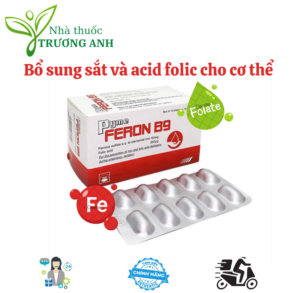 Fron B9 Iron Supplement For Pregnant, Postpartum Mothers And Iron