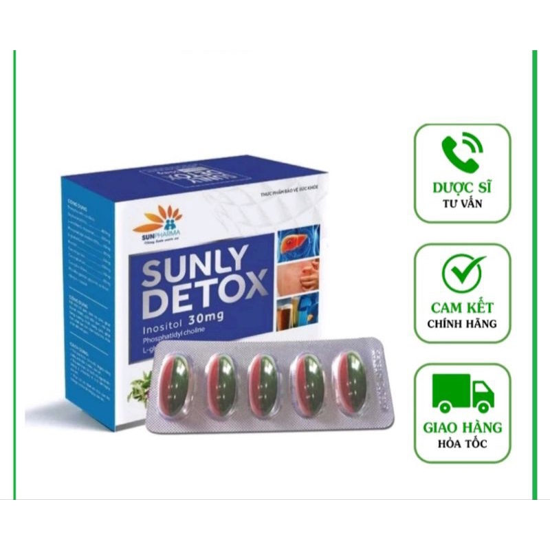 Detoxify The Liver, Lower Liver Enzymes SUNLY DETOX Is Suitable For
