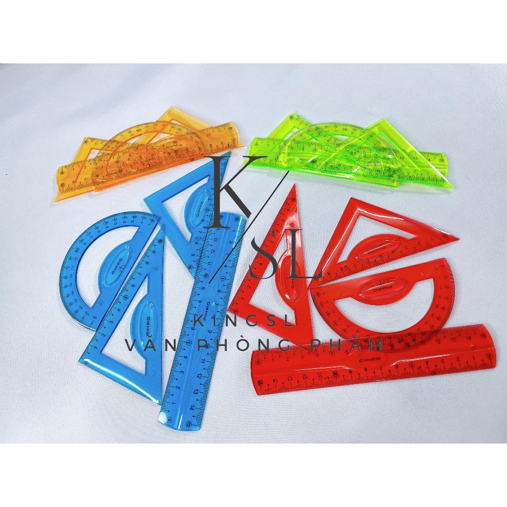 Eke Flexible Ruler Set 4 Piece 15cm/20cm Classification 15/20cm ...