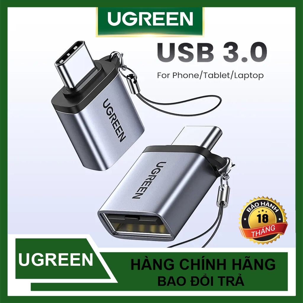 Genuine UGreen US270 USB Type C to USB 3.0 OTG Adapter | Shopee Malaysia