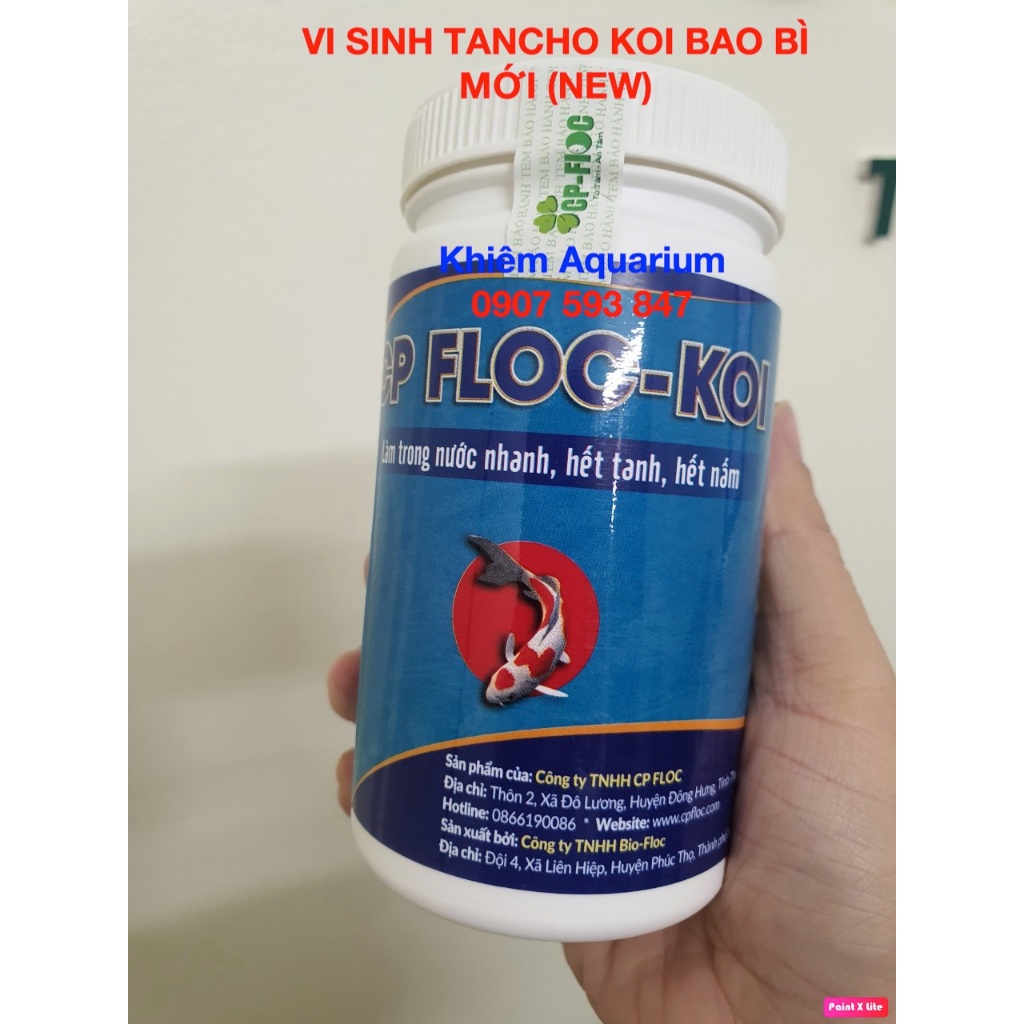 Tancho KoiDeChlorine, Mix.. Fungal Poop For Aquarium Fish, Koi Fish