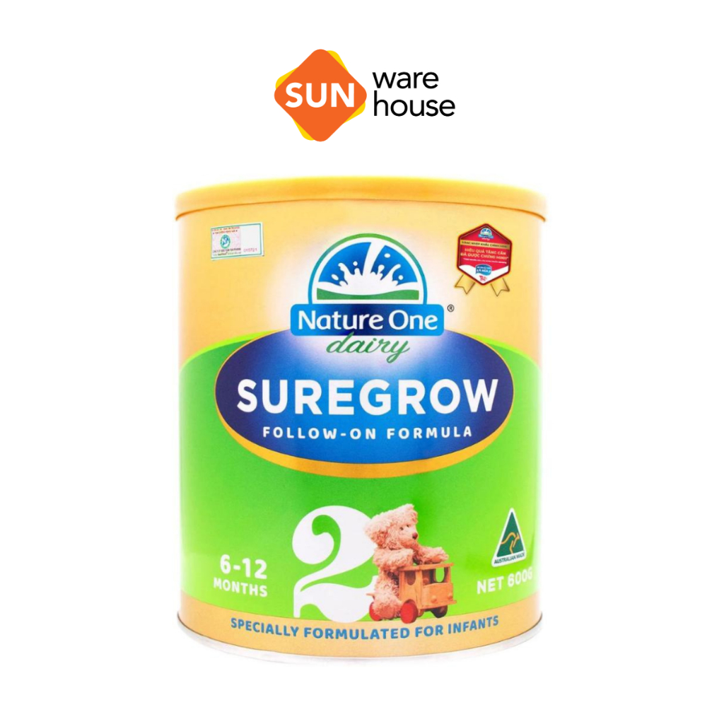 Nature ONE Dairy SureGrow 2 Weight Gain Milk for Babies 612M Supports