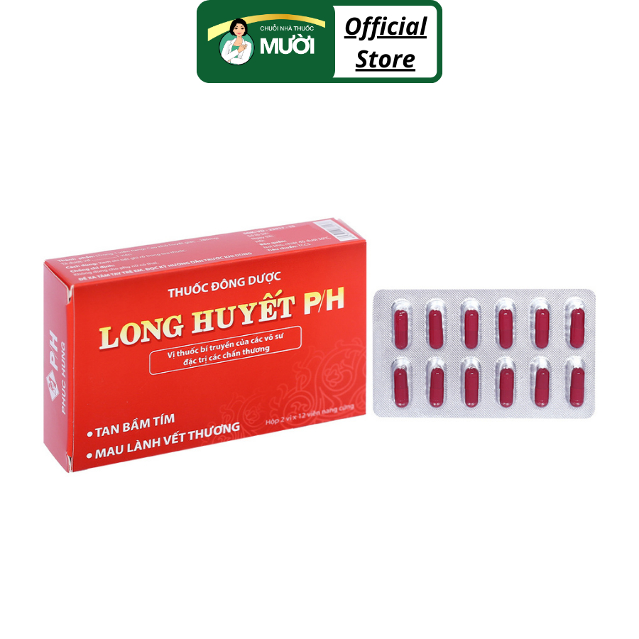 P / H Blood Long Oral Tablets Supports Bruising, reduces edema, heals