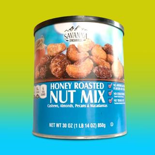 Savanna Orchards Gourmet Honey Roasted Nut Mix with Macadamia, 30